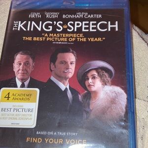 Blue Ray dvd Kings Speech